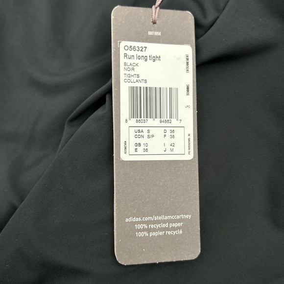NWT Stella McCartney x Adidas Run Long Leggings - Picture 2 of 4